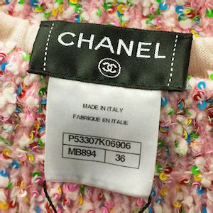 chanel clothing label explained